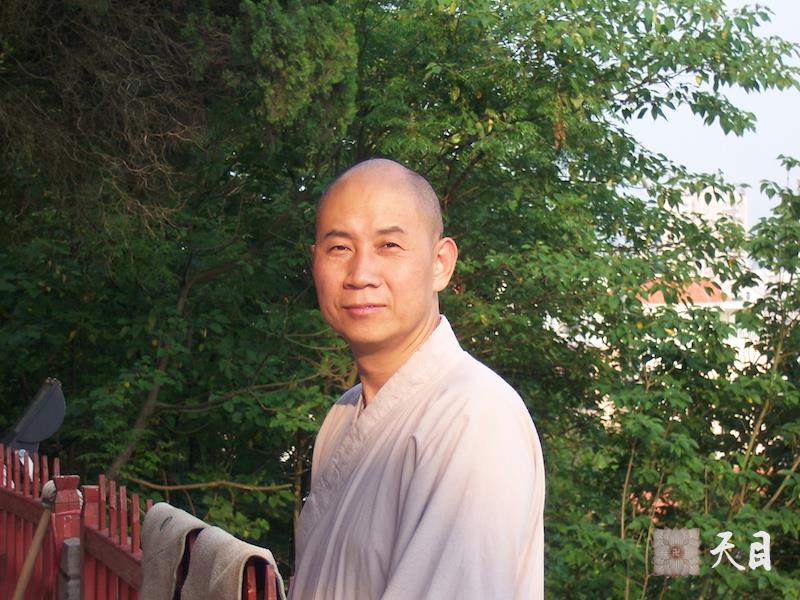 20060605圣观法师和果觉居士在江西宜春化成寺