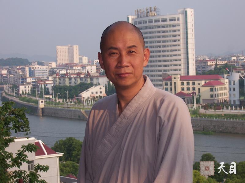 20060605圣观法师和果觉居士在江西宜春化成寺