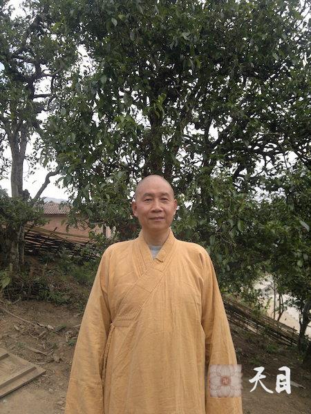 20120420圣观法师在阿慧李贞慧居士云南临沧古树坝糯藤条茶老家1