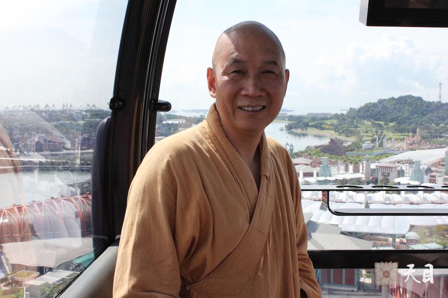 20130715圣观法师应心敬果贞居士夫妇供养同游新加坡
