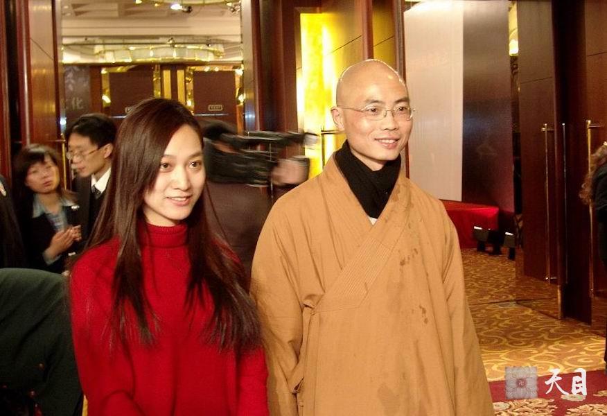 20080117果实（出家前的果实法师）居士在北京参加《禅林》电子杂志发布会