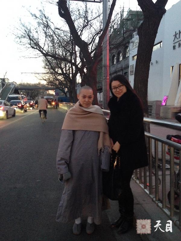 20131212果实法师常香法师常升常戒居士在北京东四