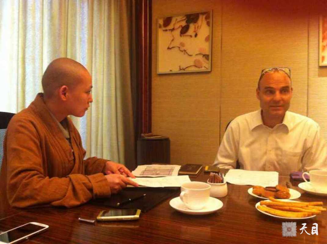 20140613果实法师在广州香格里拉双语给包德宝讲佛法