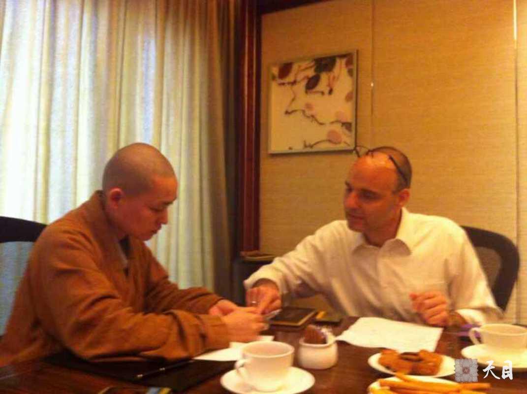 20140613果实法师在广州香格里拉双语给包德宝讲佛法