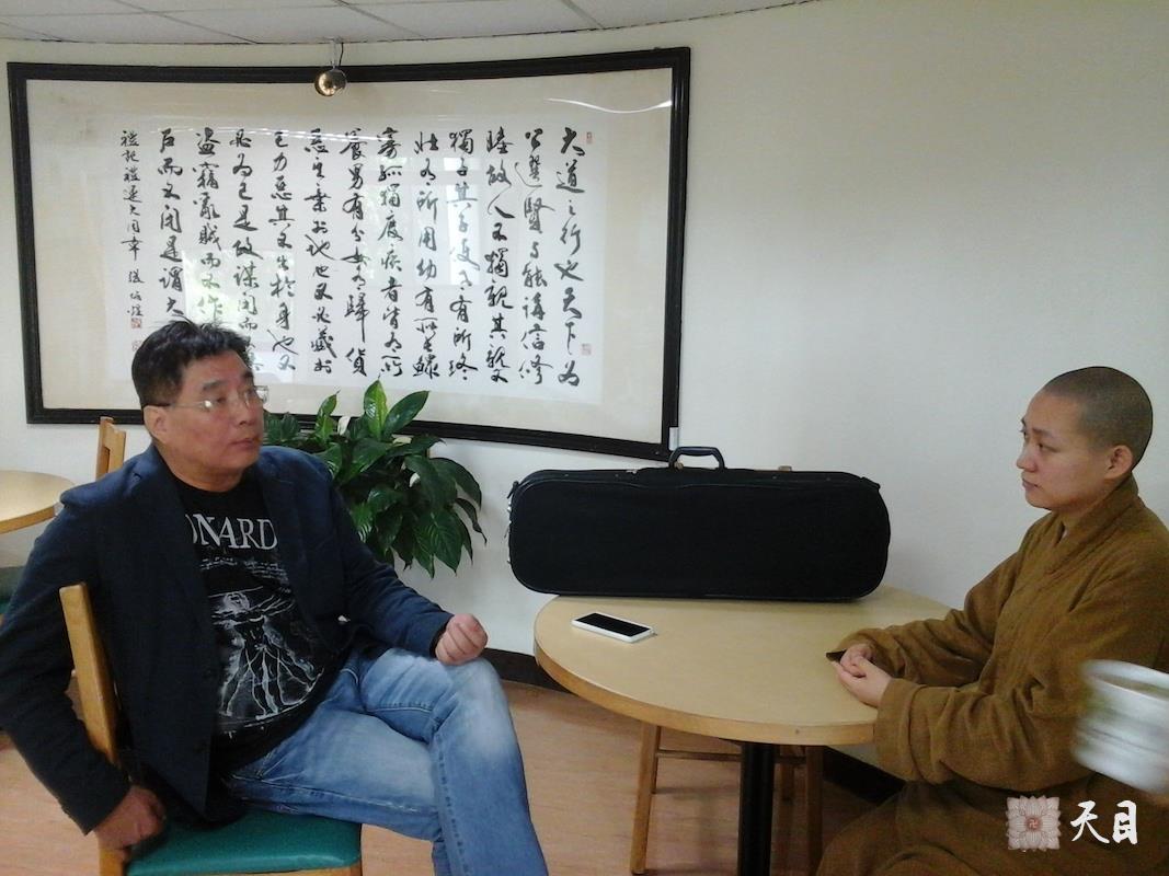 20140722果实法师在台北参观中央广播电台2