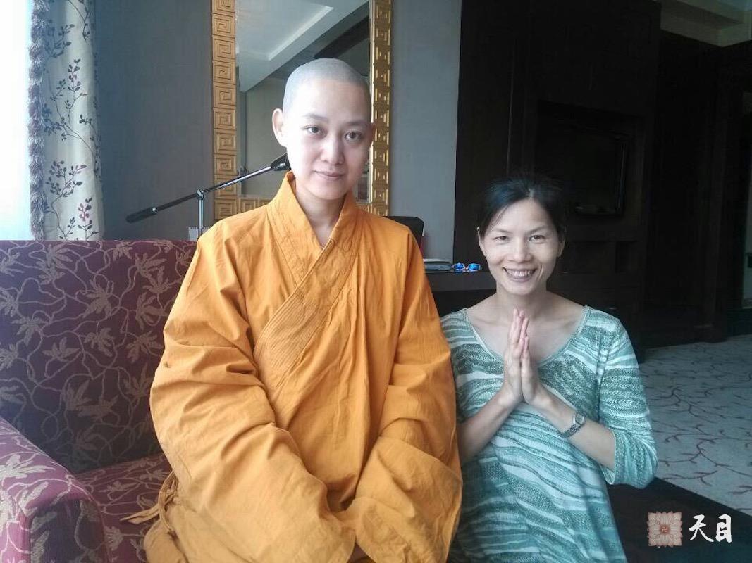 20140802果实法师深圳福田香格里拉与弟子信众一起