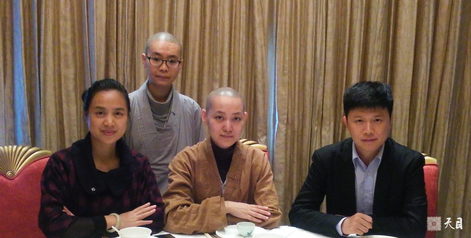 20151213果实法师应心敬果贞居士夫妇供养广州香格里拉给恩师圣观法师祈福