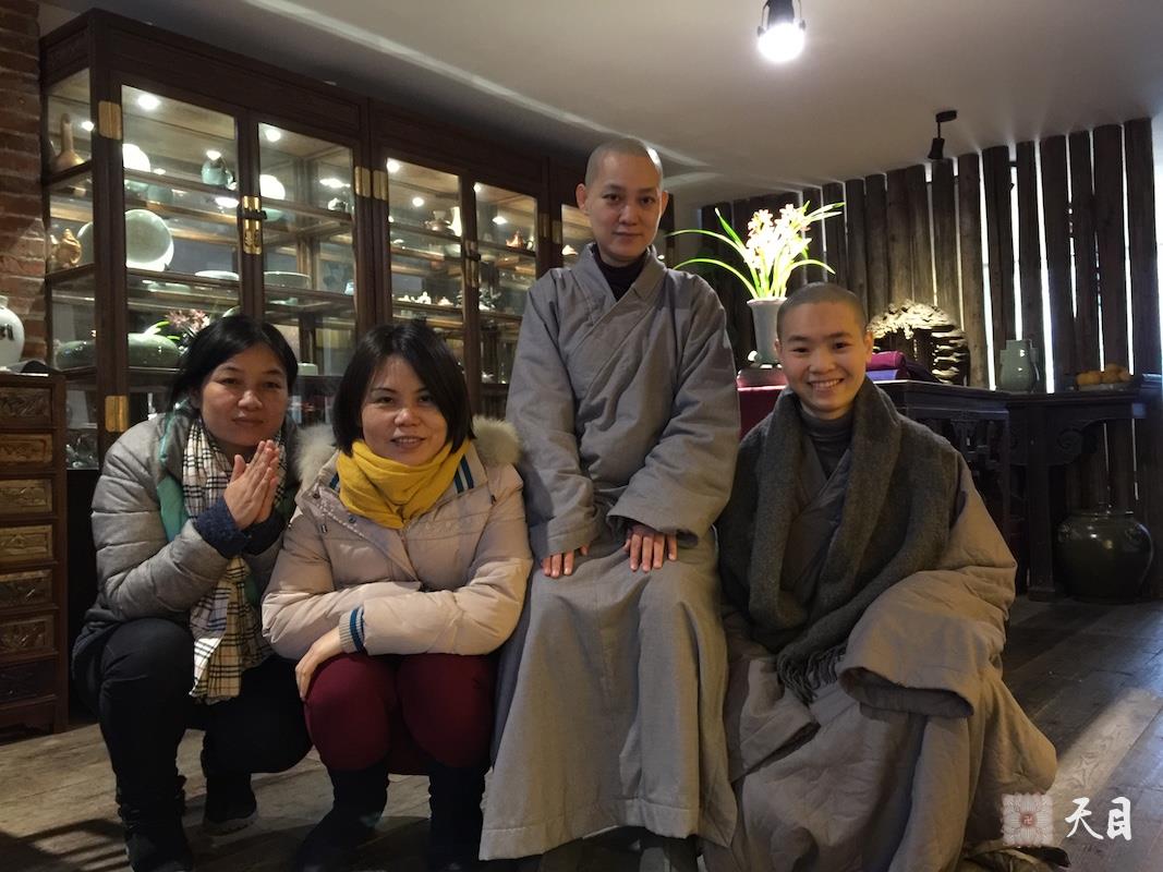 20160124果实法师温州应常见居士供养中和品茶开示给恩师圣观法师祈福