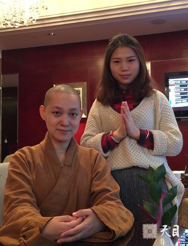 20160327-30果实法师在广州香格里拉给信众开示给恩师圣观法师祈福