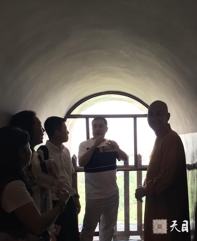 20180518圣观法师带领果实法师等弟子在西安法相宗祖庭大慈恩寺参学4