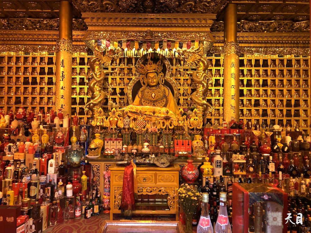 20180608圣观法师带领果实法师等弟子在西安绿度母道场藏传格鲁派寺院广仁寺参学5