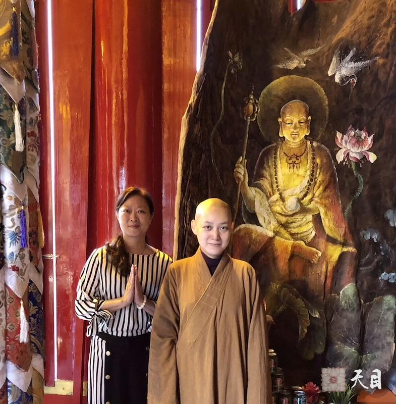 20180608果实法师领众跟随恩师圣观法师在西安绿度母道场藏传格鲁派寺院广仁寺参学2