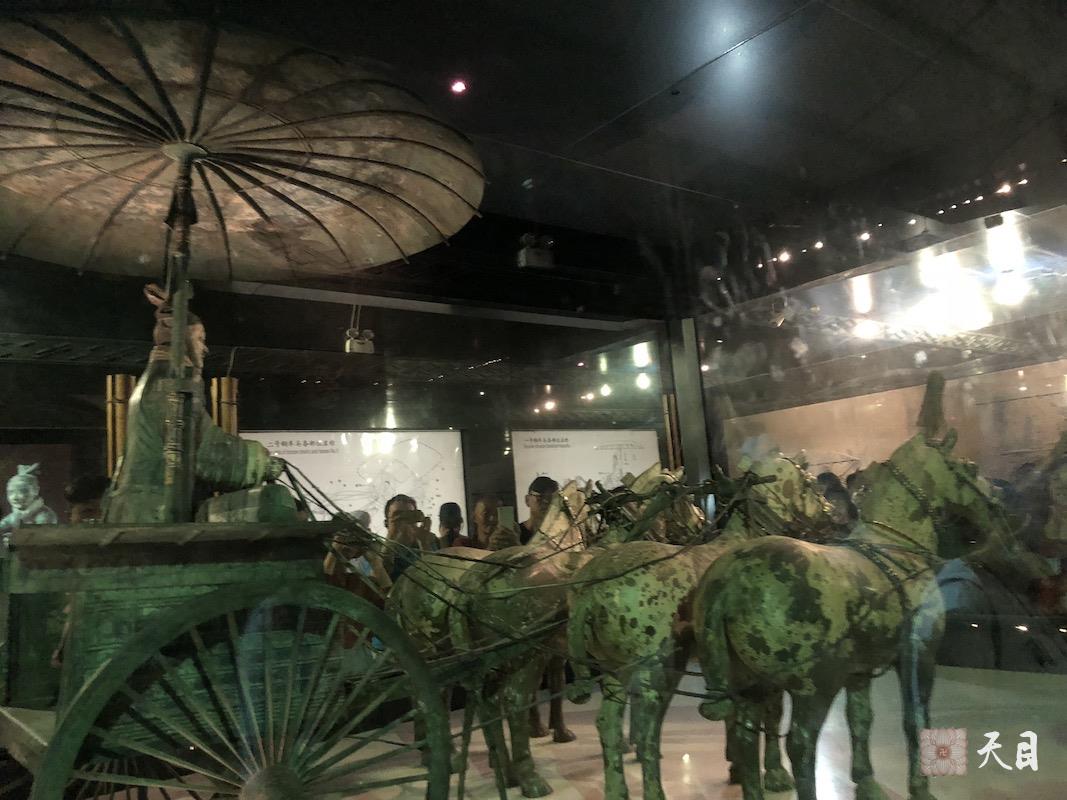 20180609圣观法师在西安带领果实法师等弟子参观秦始皇兵马俑博物馆7