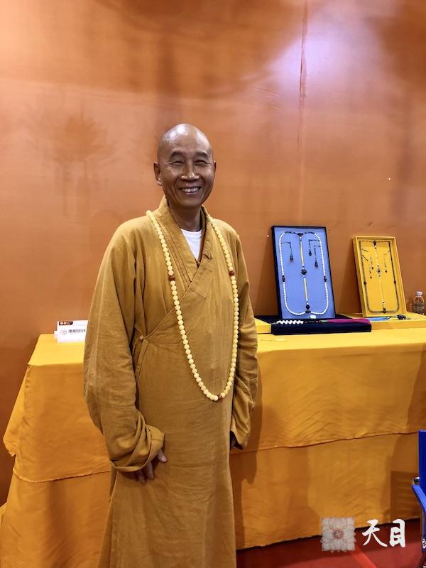 20180622圣观法师带领果实法师等弟子参加西安佛教文化博览会5