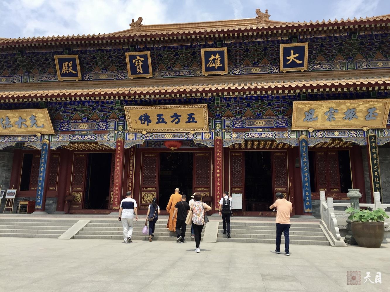 20180518圣观法师带领果实法师等弟子在西安密宗祖庭大兴善寺参学3