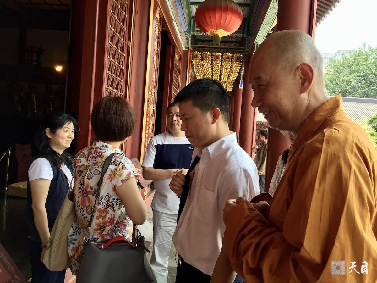 20180518圣观法师带领果实法师等弟子在西安密宗祖庭大兴善寺参学4