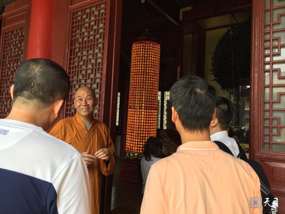 20180518圣观法师带领果实法师等弟子在西安密宗祖庭大兴善寺参学5