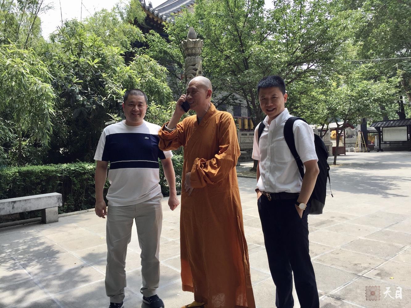 20180518圣观法师带领果实法师等弟子在西安密宗祖庭大兴善寺参学6