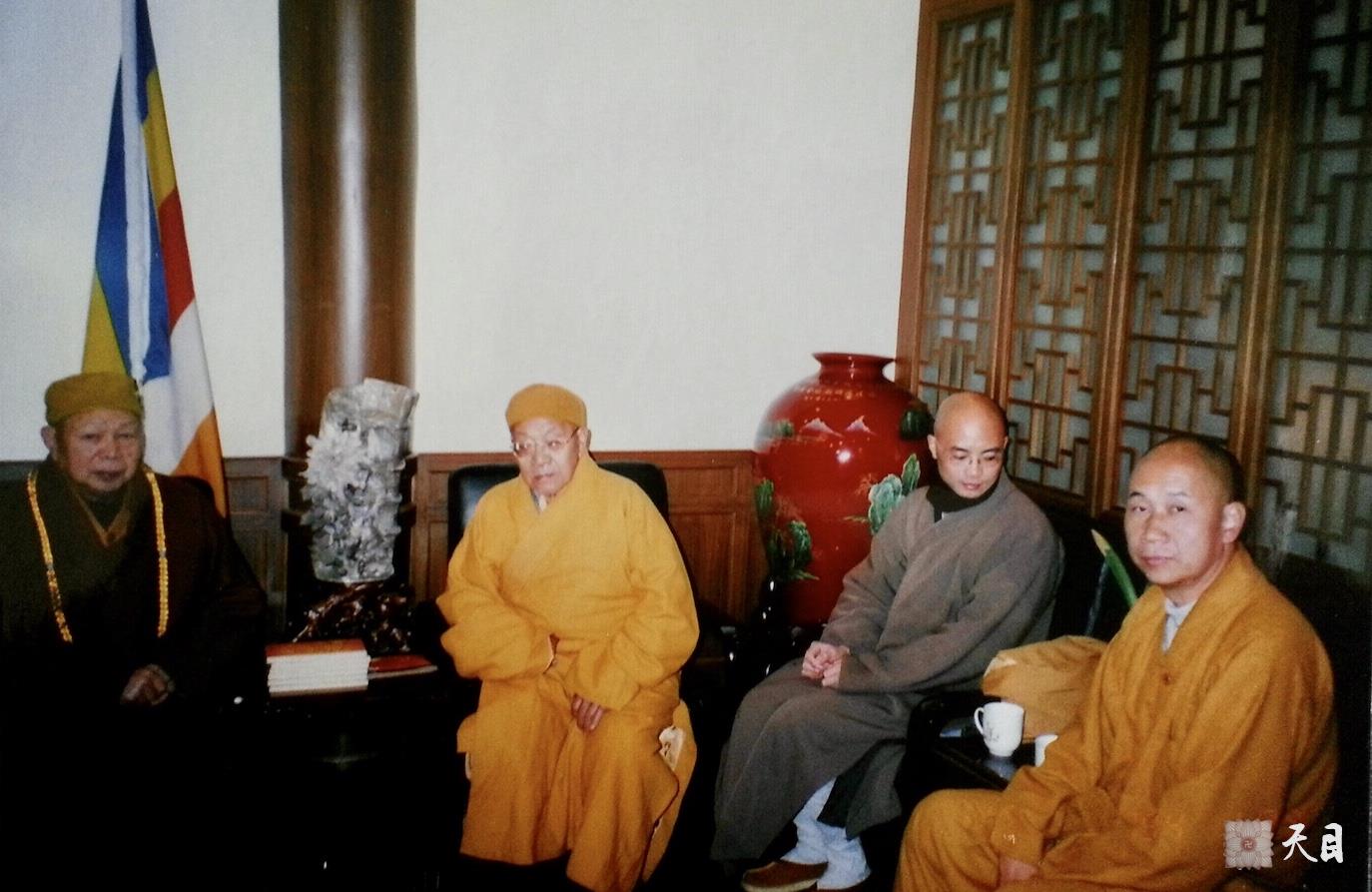 200601戒全长老圣观法师应宝峰寺方丈衍真法师邀请前往中国佛教协会会见一诚会长
