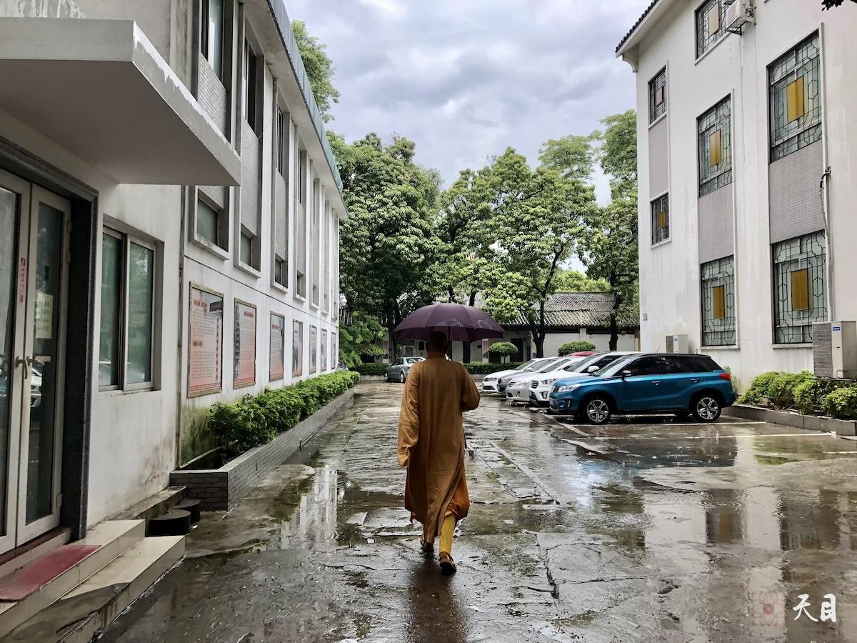 20180723圣观法师带领果实法师等弟子在广州光孝寺参学1