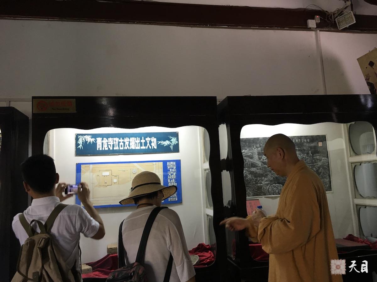 20180810圣观法师带领常珍常彩常清常俊居士在西安真言宗祖庭青龙寺参学