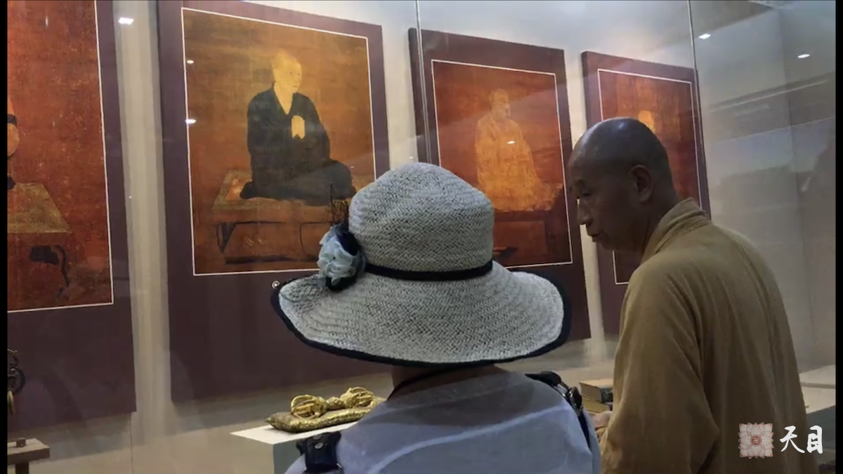 20180810圣观法师带领常珍常彩常清常俊居士在西安真言宗祖庭青龙寺参学