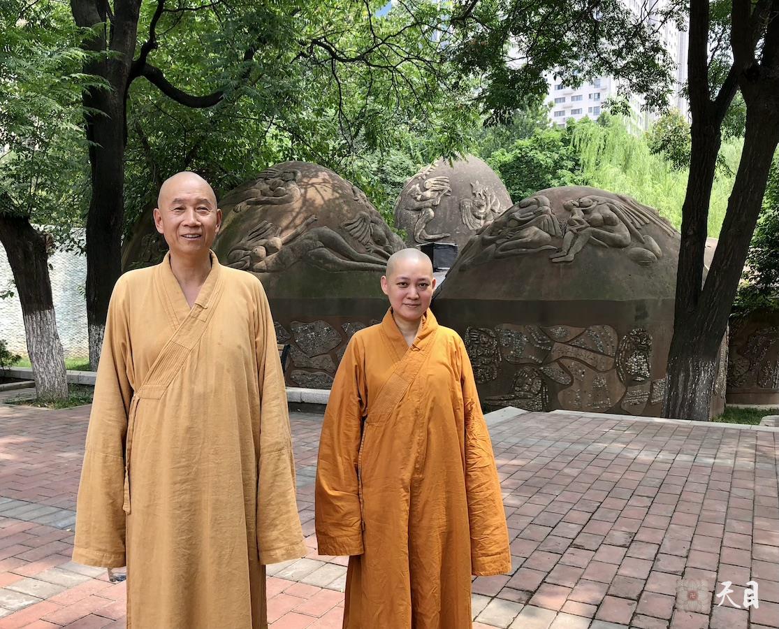 20180813圣观法师带领果实法师等弟子参观西安半坡博物馆6