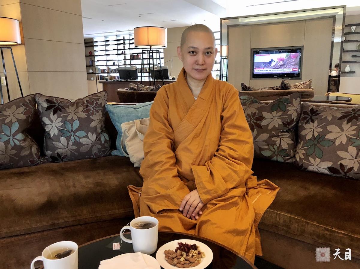 20180818果实法师和果芳居士在台北六福皇宫威斯汀行政酒廊下午茶