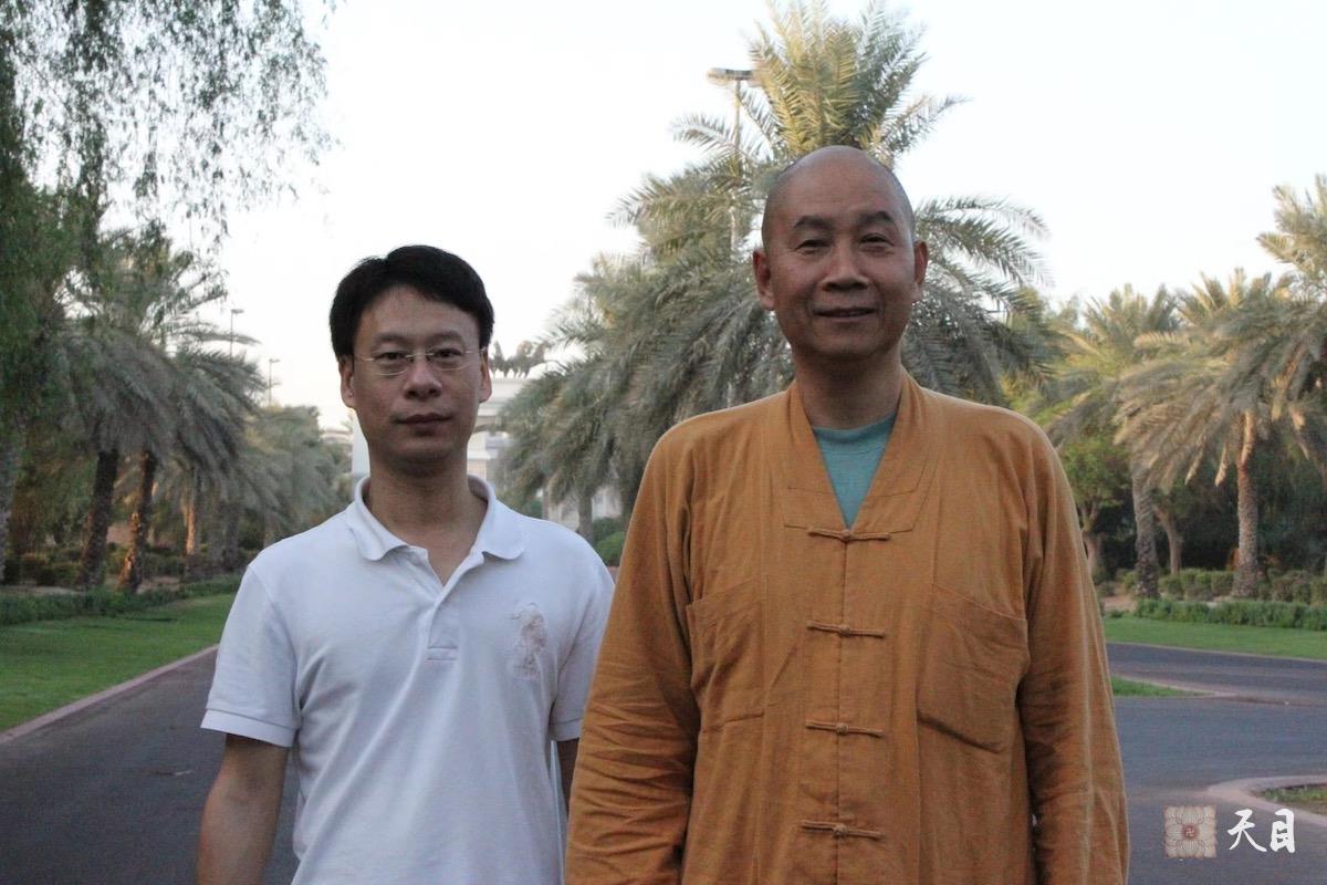 20121001圣观法师应心敬果贞心平大安居士合家供养同游迪拜参观迪拜市中心皇宫酒店
