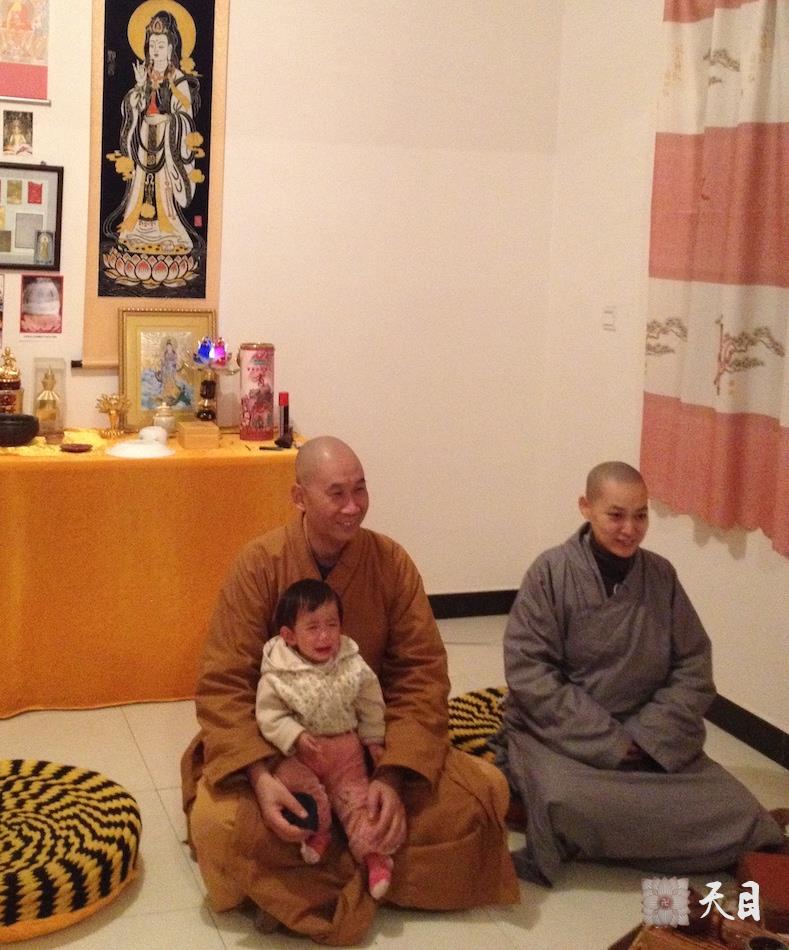 20120305圣观法师在云南大理古城应潘晓阳居士的礼请到他们家的佛堂开示