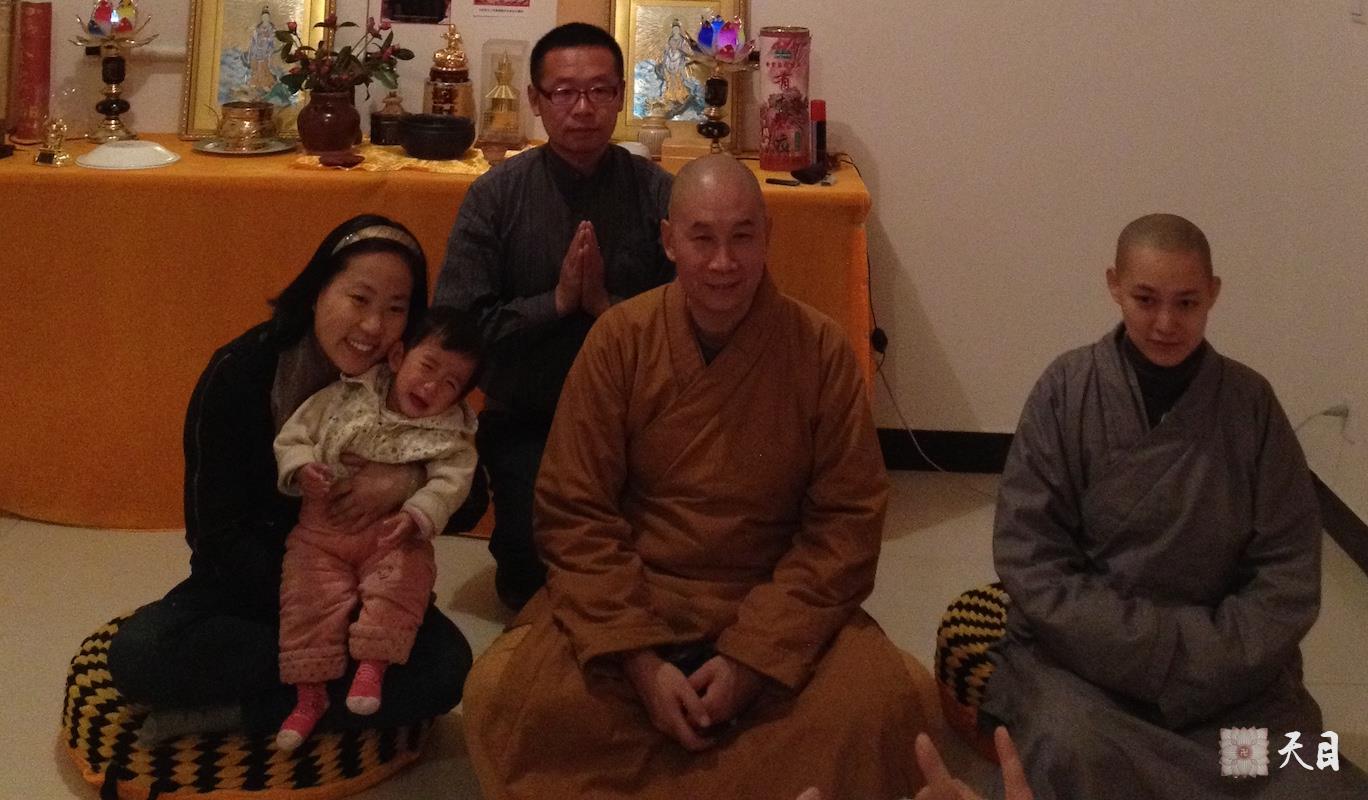 20120305圣观法师在云南大理古城应潘晓阳居士的礼请到他们家的佛堂开示