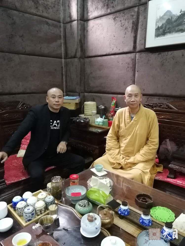 20180918圣观法师应常曦居士礼请供养到贵阳弘法在其清和茶庄开示《普贤菩萨行愿品》