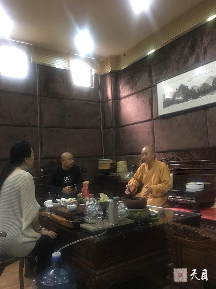 20180918圣观法师应常曦居士礼请供养到贵阳弘法在其清和茶庄开示《普贤菩萨行愿品》