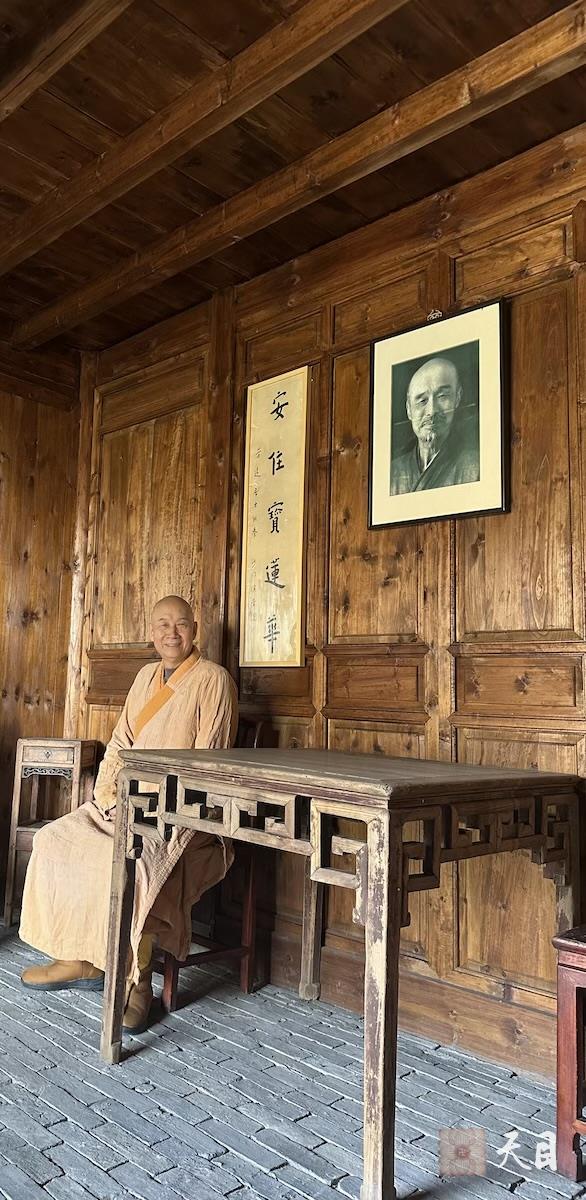 20250322圣观法师参访弘一法师温州驻锡地茶山宝严寺2