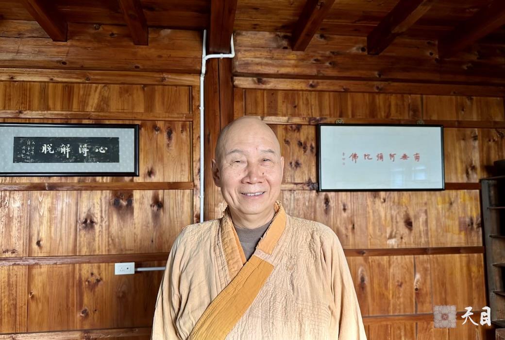 20250322圣观法师参访弘一法师温州驻锡地茶山宝严寺1