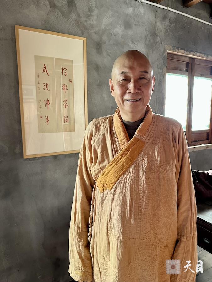 20250322圣观法师参访弘一法师温州驻锡地茶山宝严寺1