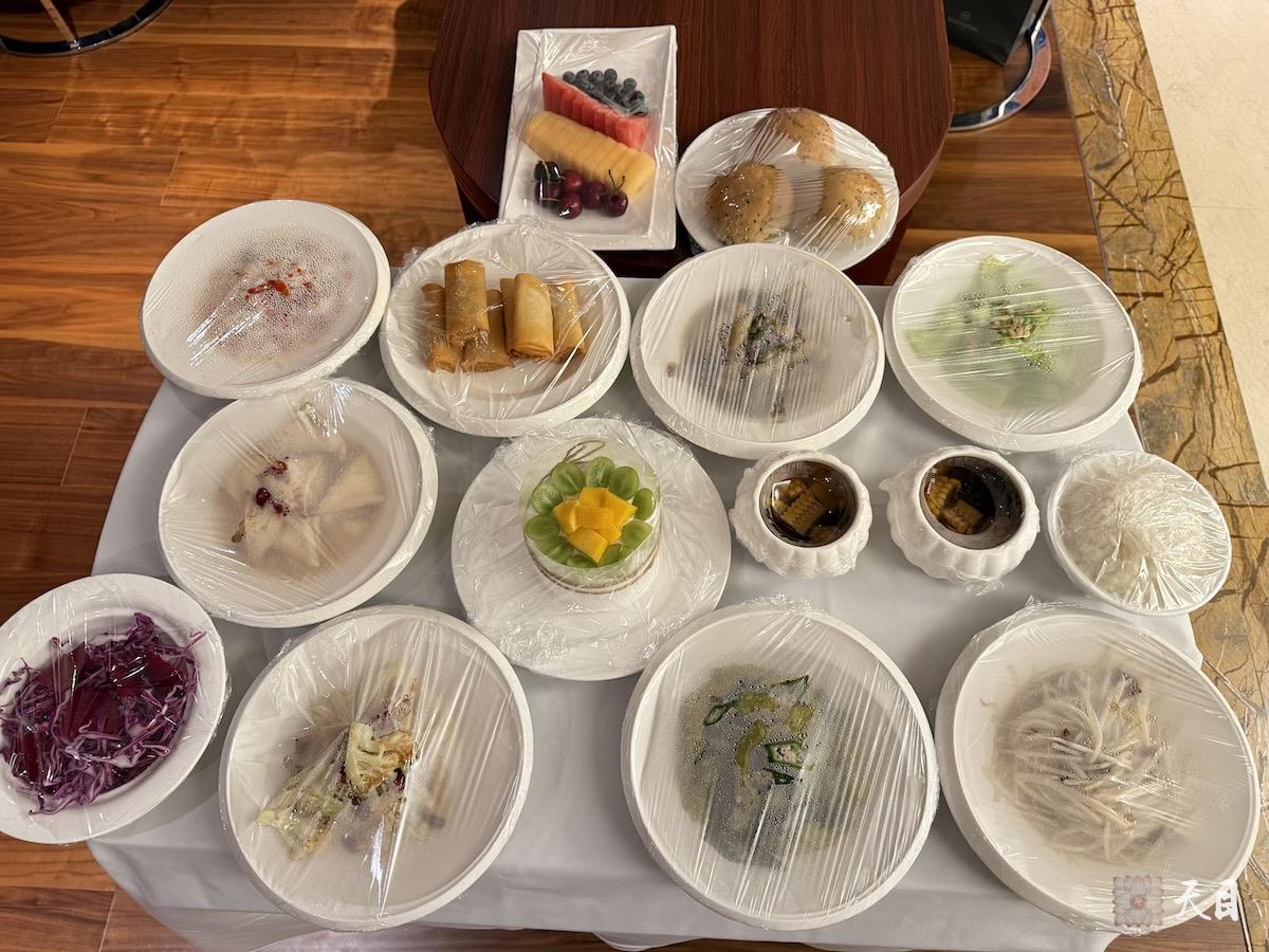 20250601六一儿童节圣观法师在温州天宁寺庙会素集及温州喜来登道场弘法慈悲加持贞素食茶