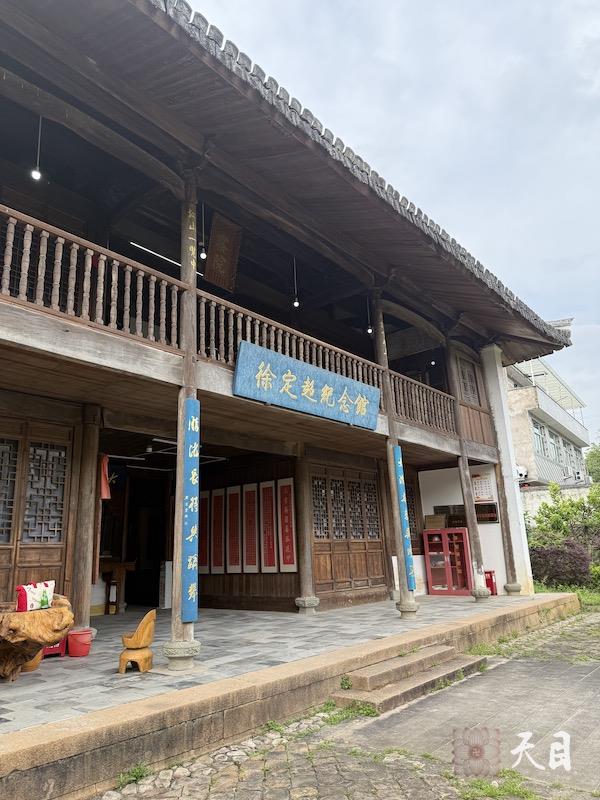 20250527圣观法师在温州永嘉枫林徐定超纪念馆3