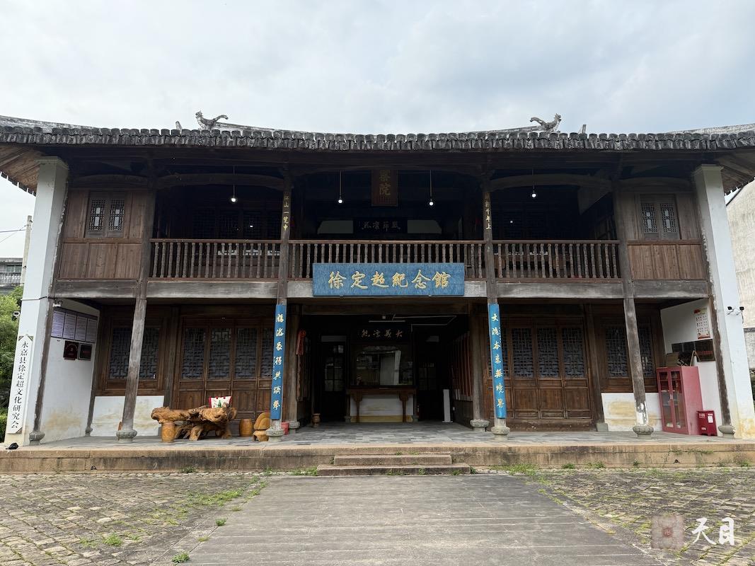 20250527圣观法师在温州永嘉枫林徐定超纪念馆3