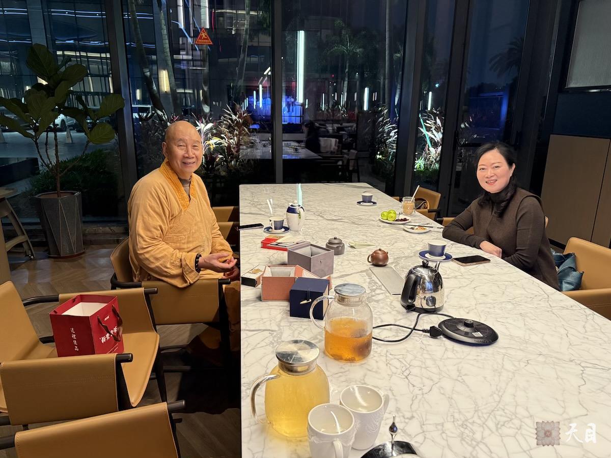 20260130圣观法师在揭阳万豪接见果珍常灯居士
