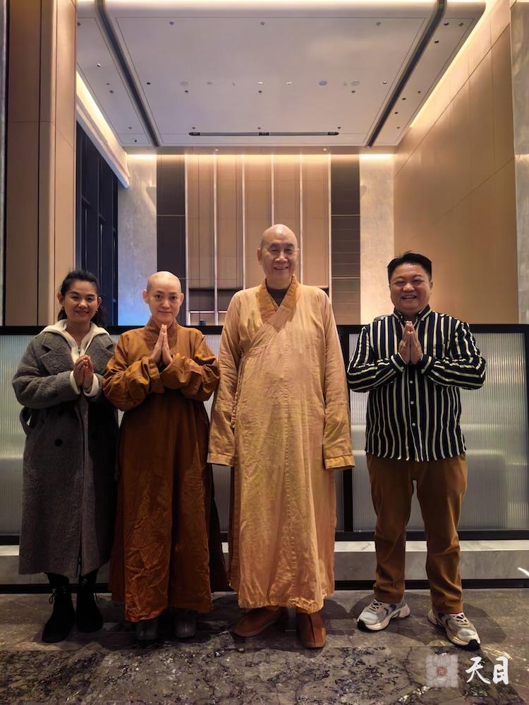 20260123圣观法师带领果实法师在揭阳万豪接见果珍居士常灯居士洪春德洪晓娜居士夫妇