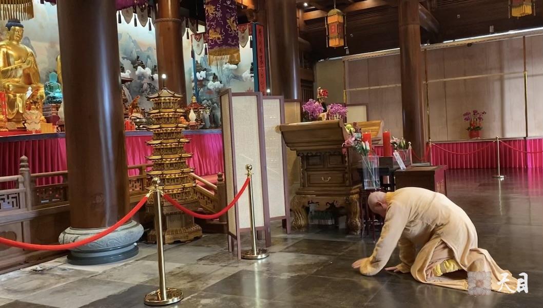 20260327圣观法师在厦门南普陀寺过堂给信众表法