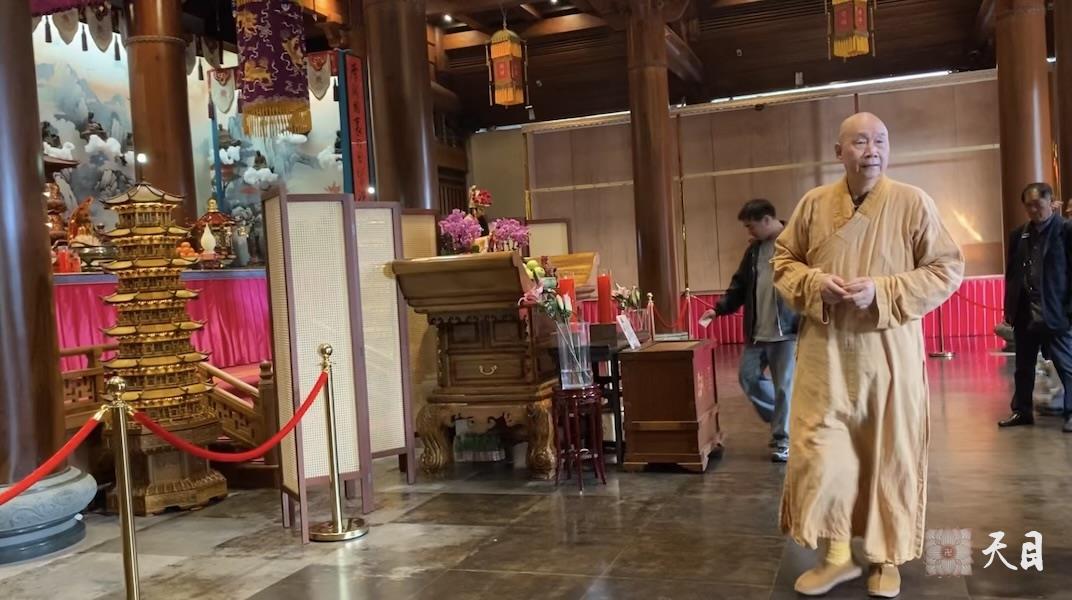 20260327圣观法师在厦门南普陀寺过堂给信众表法