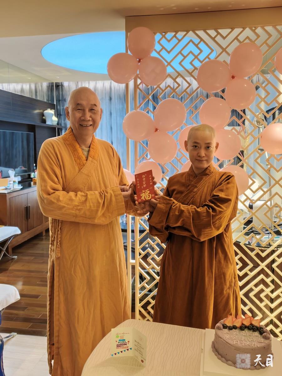 20260112圣观法师在厦门艾美加持果实法师生日2